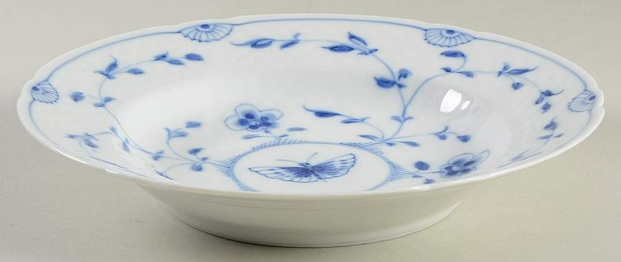 Butterfly Rim Soup Bowl by Bing & Grondahl-1