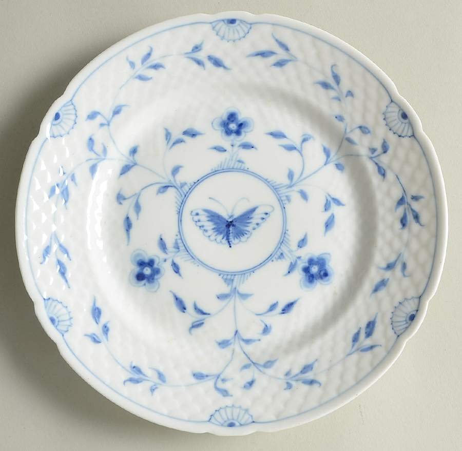 Butterfly Luncheon Plate by Bing & Grondahl-1