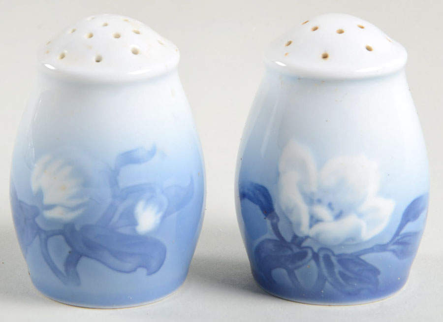 Christmas Rose Salt & Pepper Set by Bing & Grondahl-1