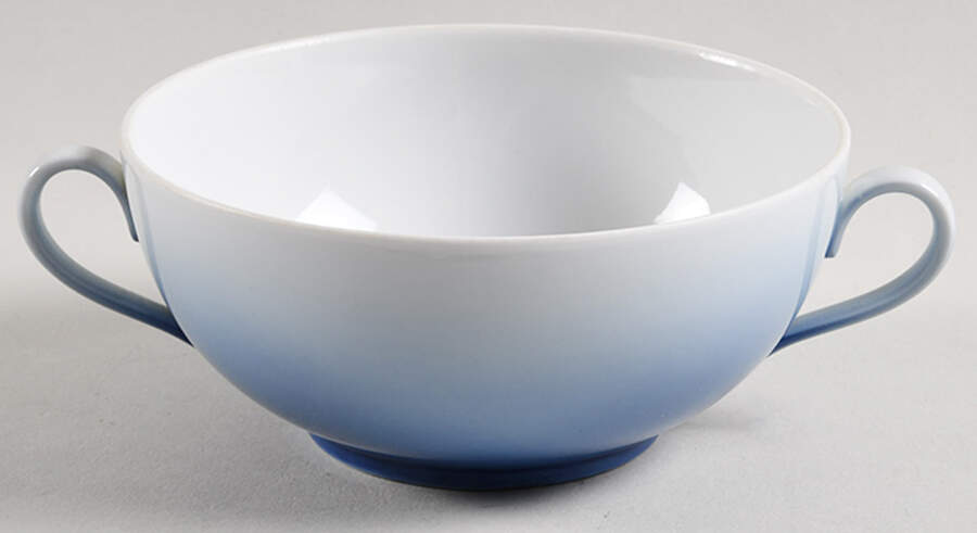 Christmas Rose Flat Cream Soup Bowl by Bing & Grondahl-1
