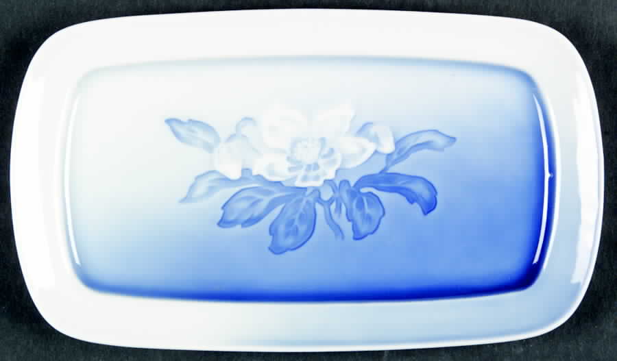 Christmas Rose Rectangular Tray by Bing & Grondahl-1