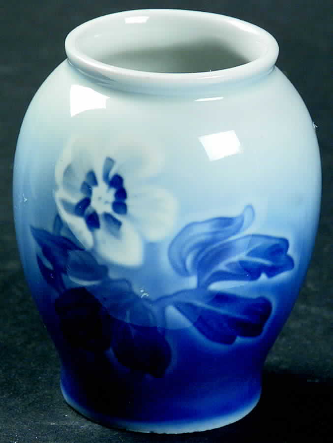 Christmas Rose 2" Vase by Bing & Grondahl-1