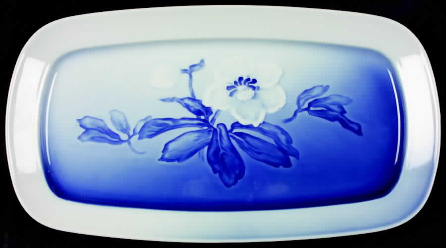 Christmas Rose Large Sandwich Tray by Bing & Grondahl-1