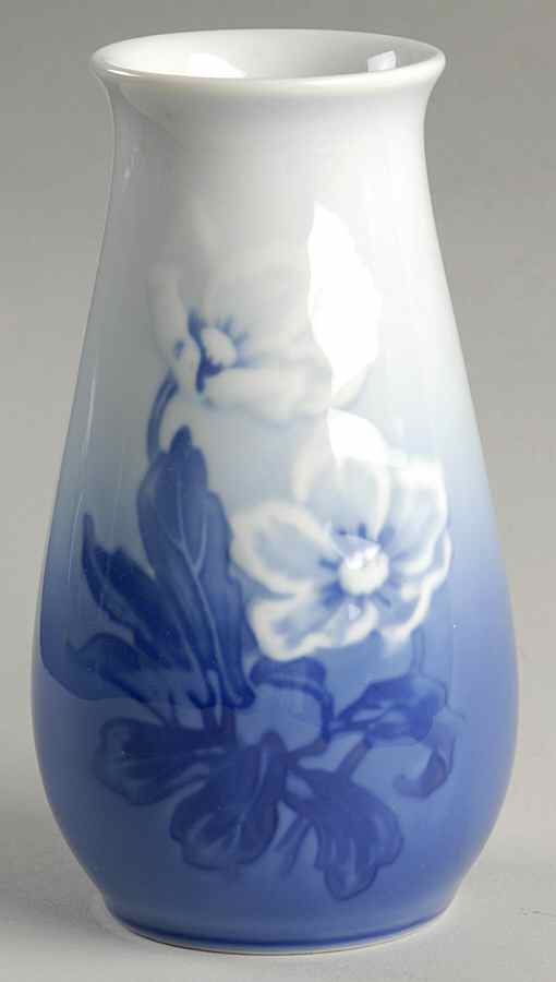 Christmas Rose 5" Vase by Bing & Grondahl-1