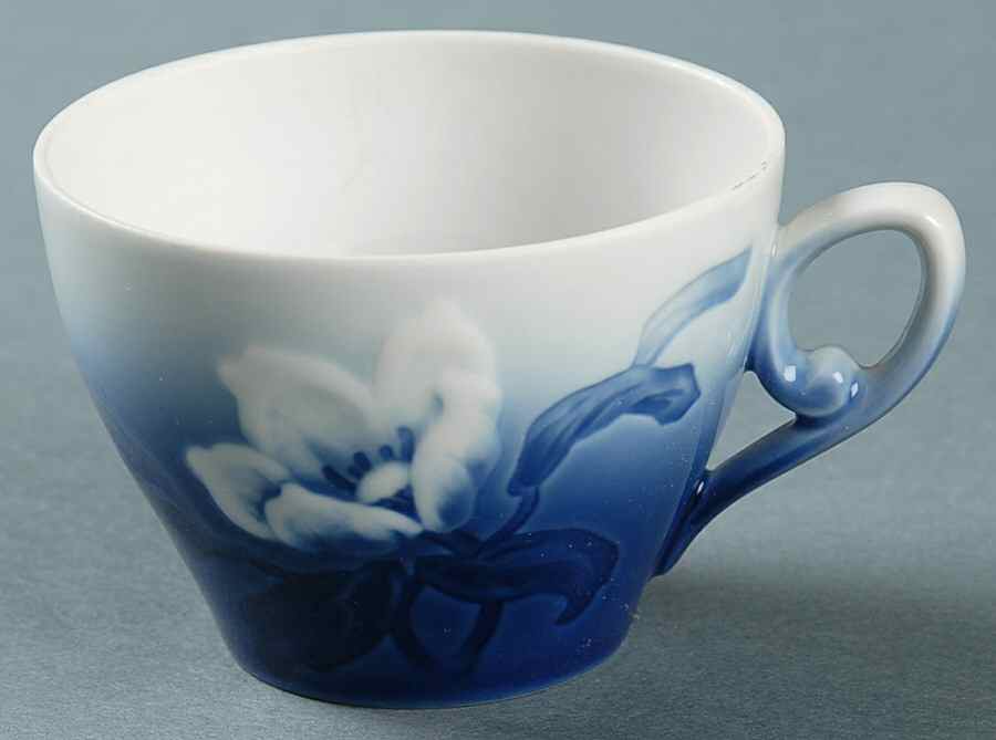 Christmas Rose Flat Demitasse Cup by Bing & Grondahl-1