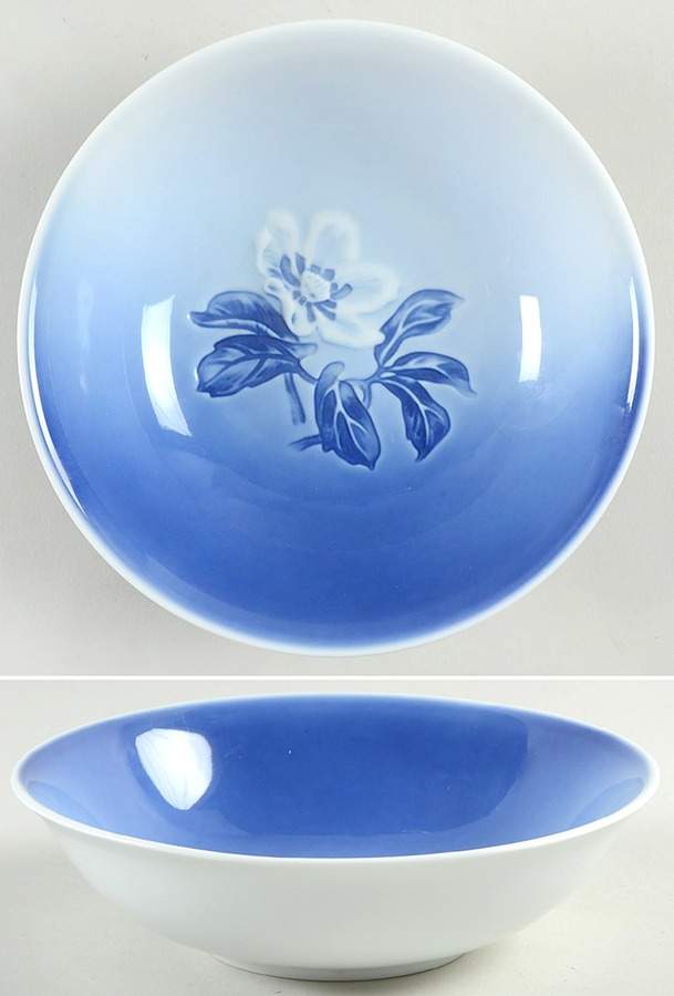Christmas Rose Coupe Cereal Bowl by Bing & Grondahl-1