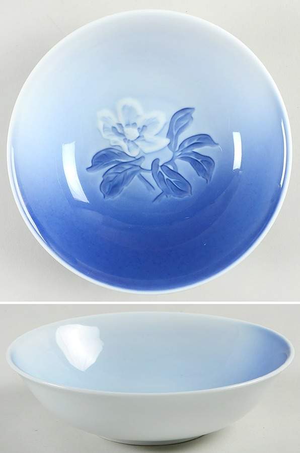 Christmas Rose Coupe Cereal Bowl by Bing & Grondahl-1