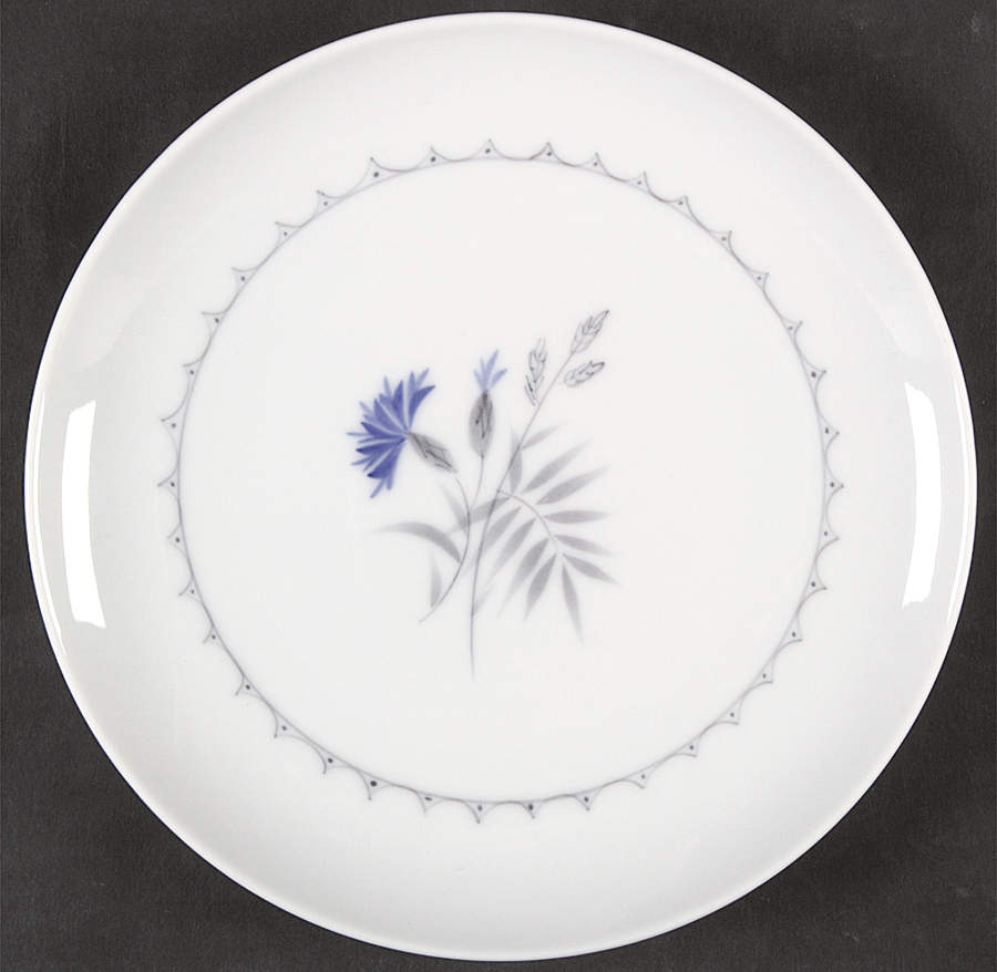 Cornflower Dessert/Pie Plate by Bing & Grondahl-1