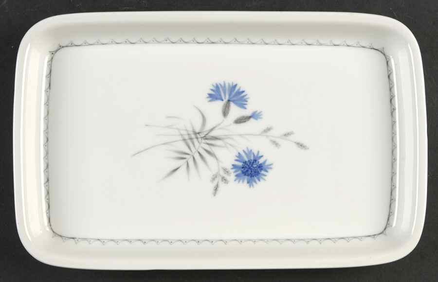 Cornflower Large Sandwich Tray by Bing & Grondahl-1