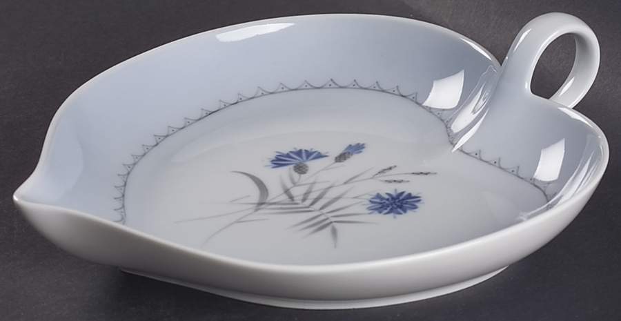 Cornflower Blue Edge Mint Dish by Bing & Grondahl-1