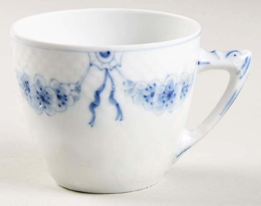 Empire Blue and White Flat Cup by Bing & Grondahl-1