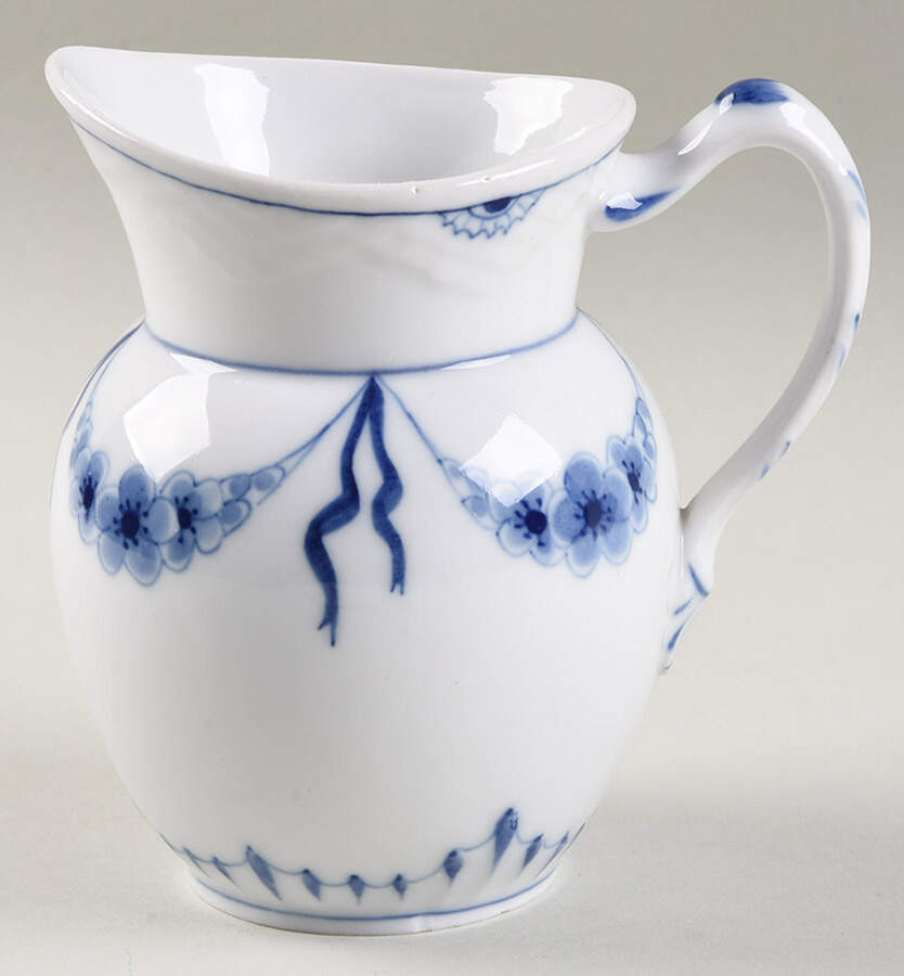 Empire Blue and White Creamer by Bing & Grondahl-1