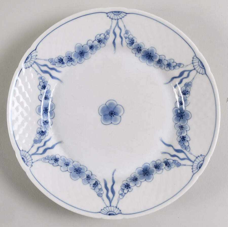 Empire Blue and White Salad Plate by Bing & Grondahl-1