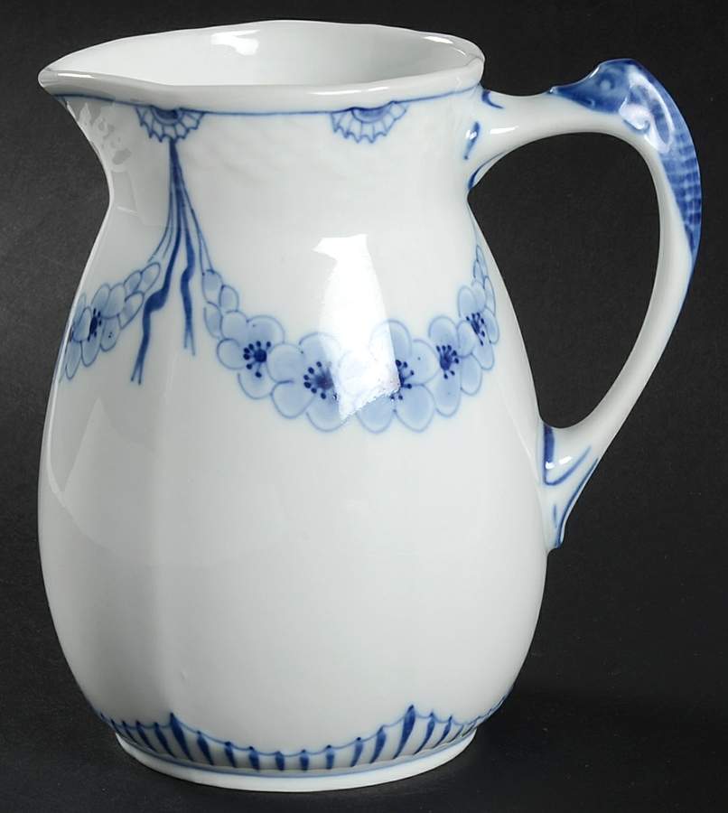 Empire Blue and White 24 Oz Pitcher by Bing & Grondahl-1