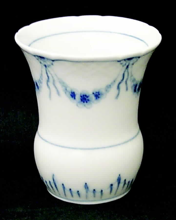 Empire Blue and White 4" Vase by Bing & Grondahl-1