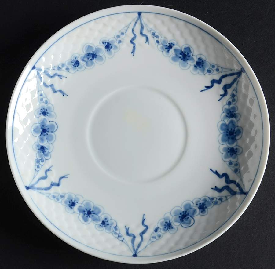 Empire Blue and White Saucer for Cream Soup Bowl by Bing & Grondahl-1