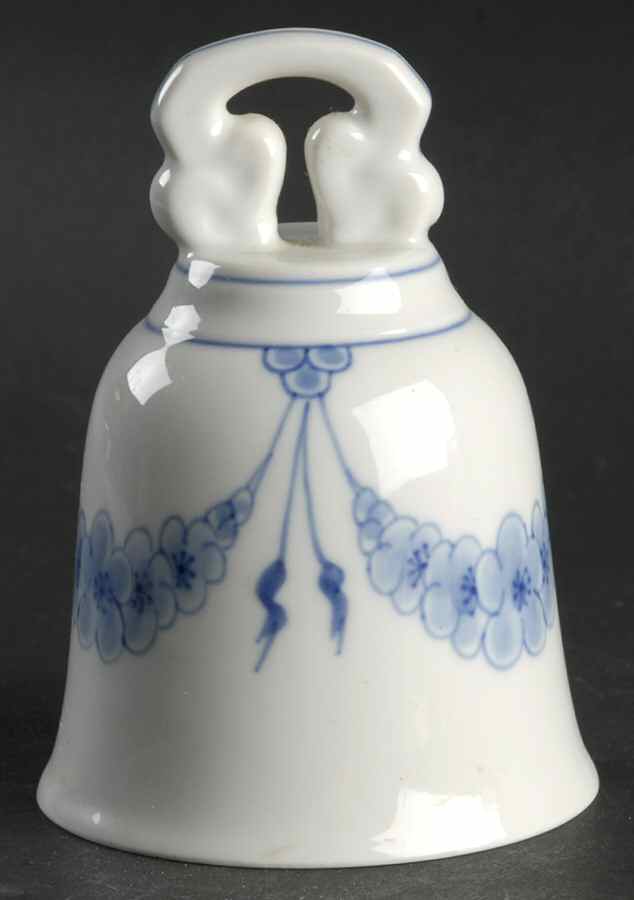 Empire Blue and White Bell by Bing & Grondahl-1