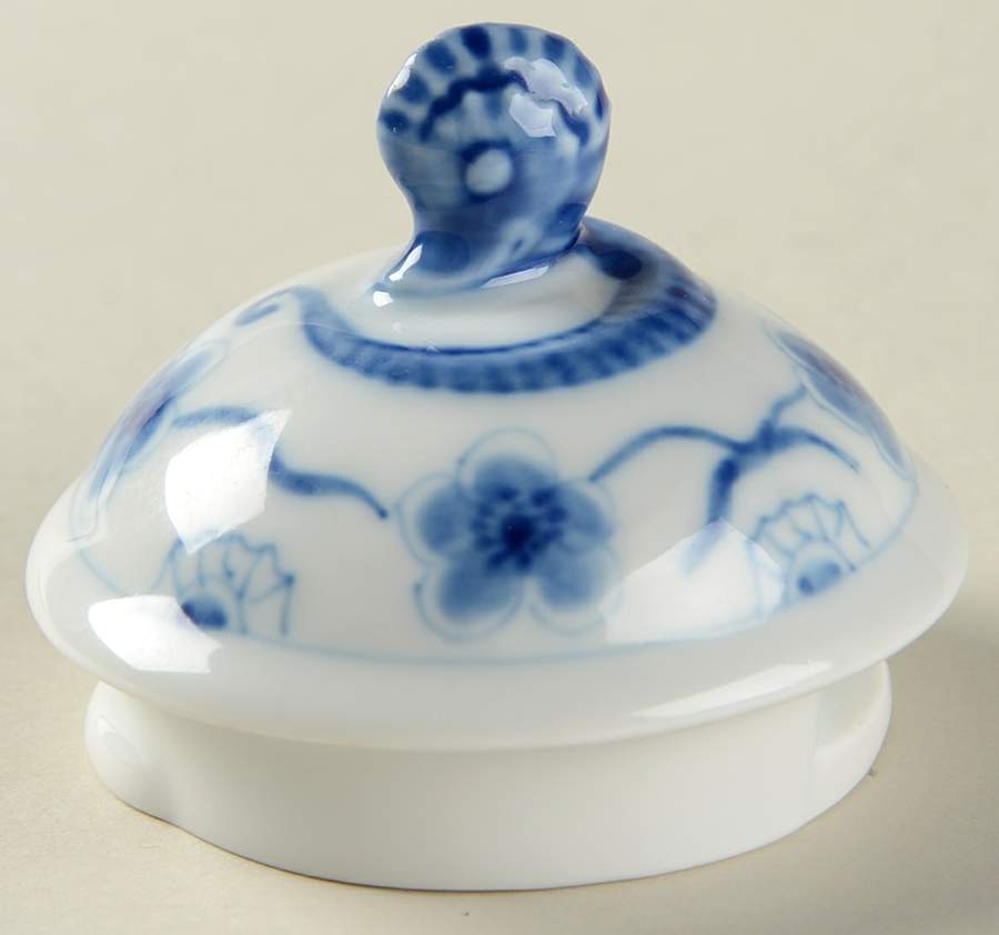 Empire Blue and White Lid for Mini Coffee Pot by Bing & Grondahl-1