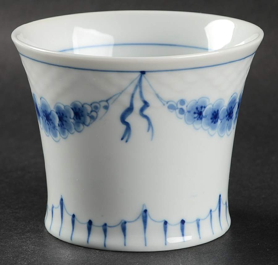 Empire Blue and White Round Cigar Cup by Bing & Grondahl-1