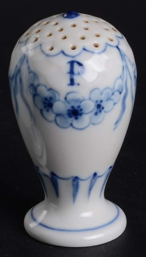Empire Blue and White Pepper Shaker by Bing & Grondahl-1