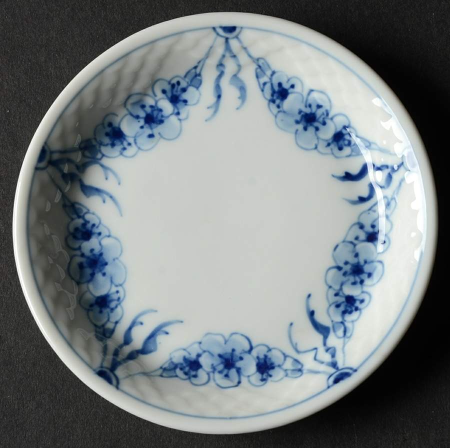 Empire Blue and White Butter Pat by Bing & Grondahl-1