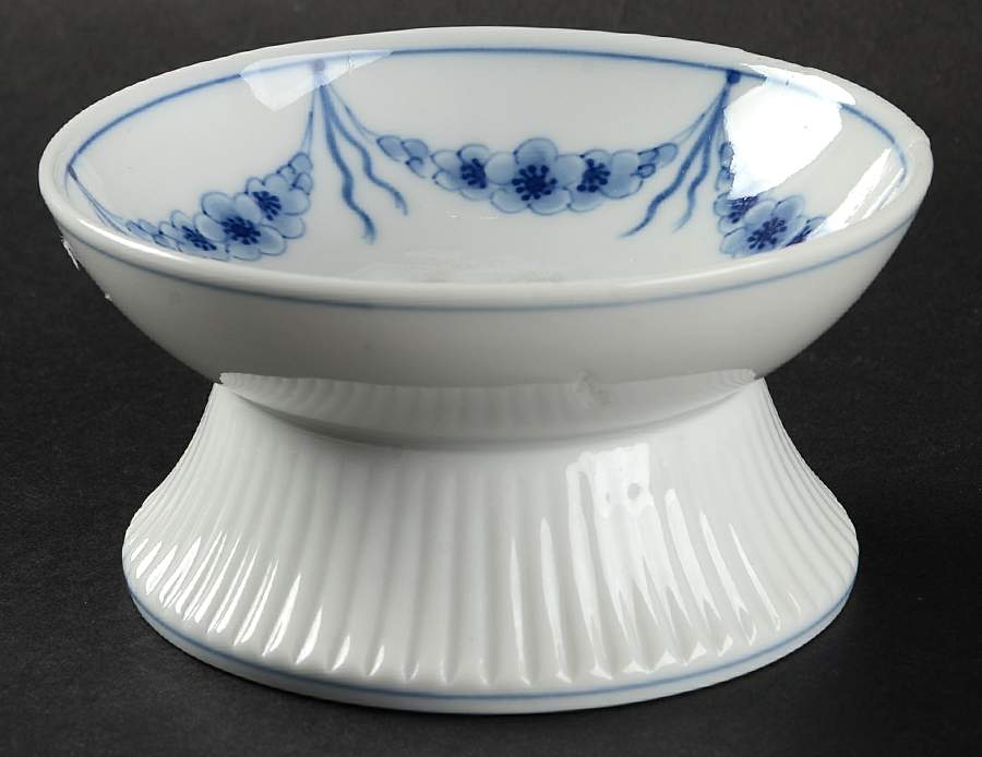 Empire Blue and White 2" Candlestick by Bing & Grondahl-1