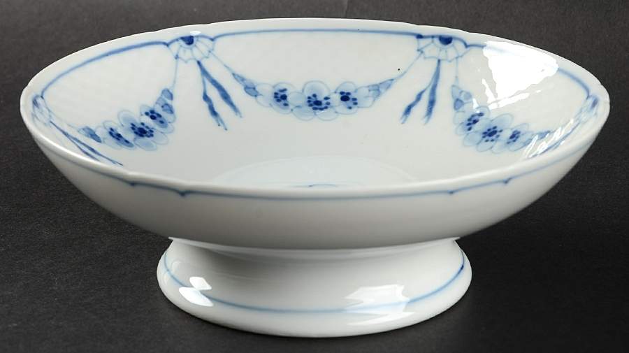Empire Blue and White Bon Bon by Bing & Grondahl-1