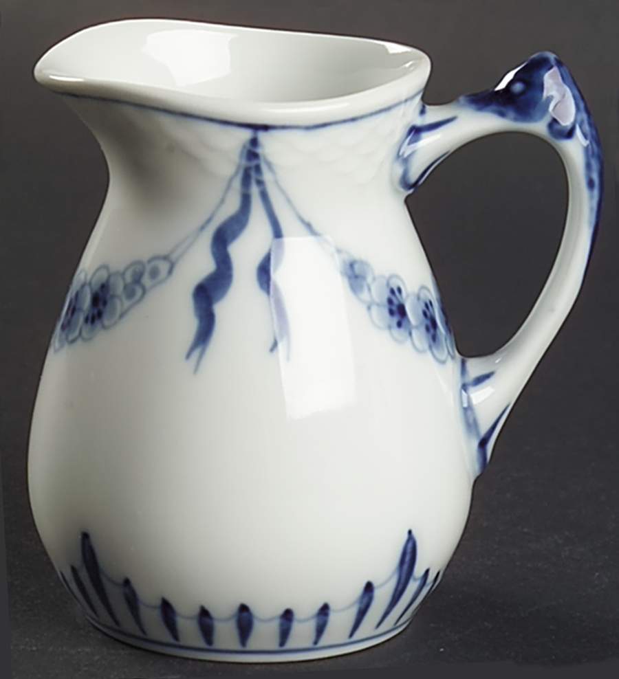Empire Blue and White Creamer by Bing & Grondahl-1