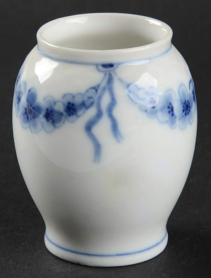 Empire Blue and White 2" Vase by Bing & Grondahl-1