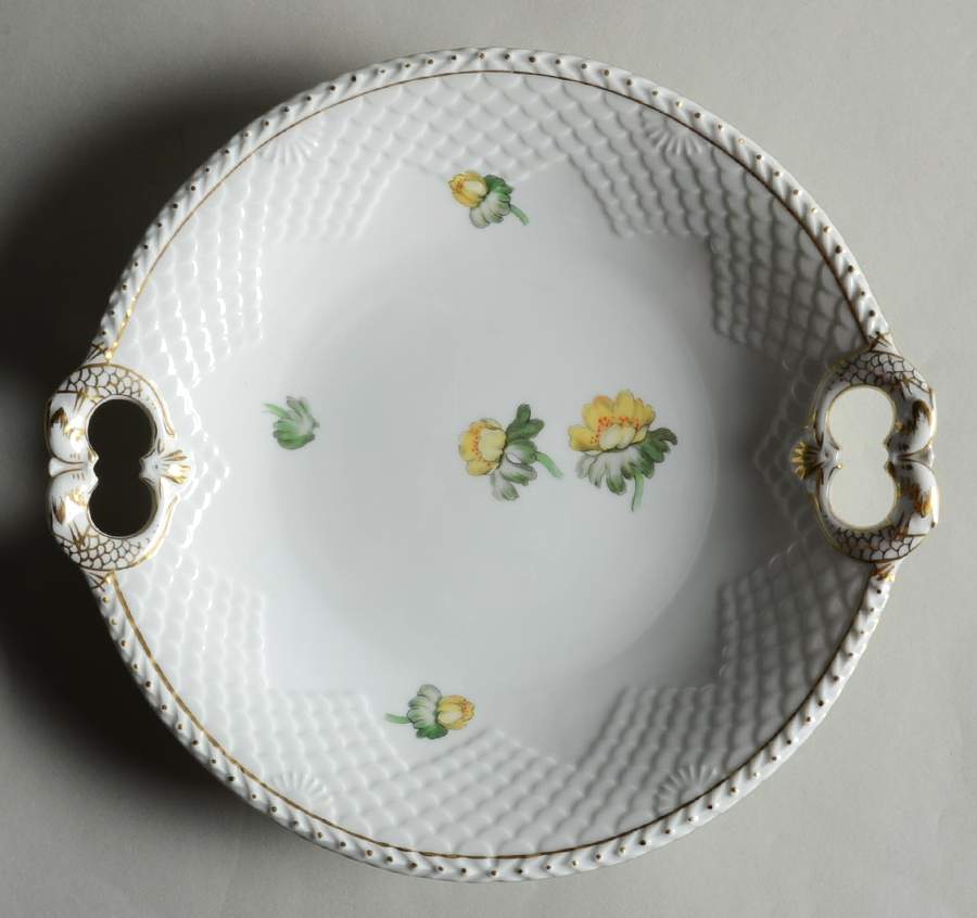 Erantis Handled Cake Plate by Bing & Grondahl-1