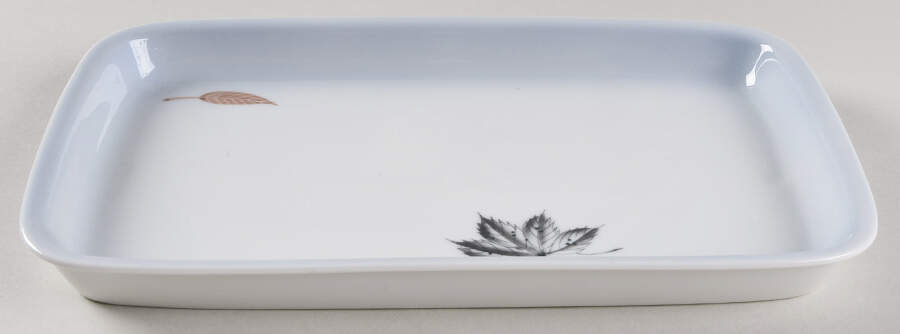Falling Leaves Small Sandwich Tray by Bing & Grondahl-1