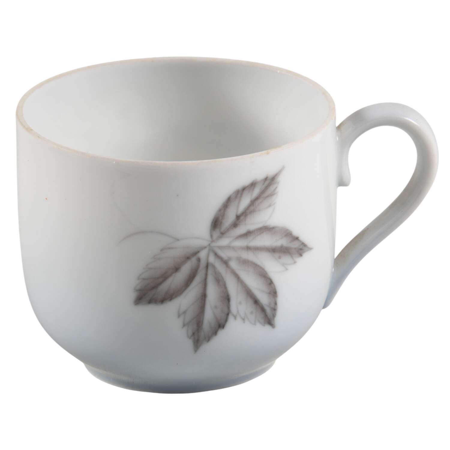 Falling Leaves Flat Demitasse Cup by Bing & Grondahl-1