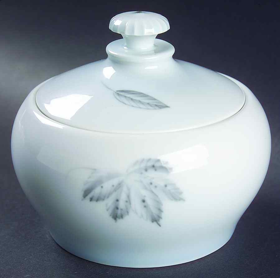 Falling Leaves Sugar Bowl & Lid by Bing & Grondahl-1