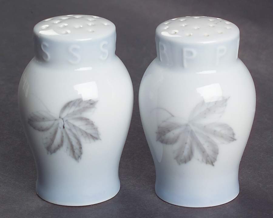 Falling Leaves Salt & Pepper Set by Bing & Grondahl-1