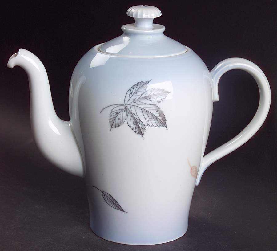 Falling Leaves Mini Coffee Pot & Lid by Bing & Grondahl-1
