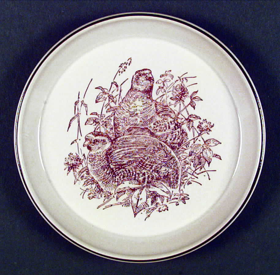 Fauni Salad Plate by Bing & Grondahl-1