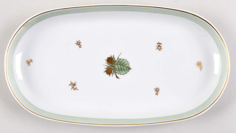 Hazelnut Large Sandwich Tray by Bing & Grondahl-1