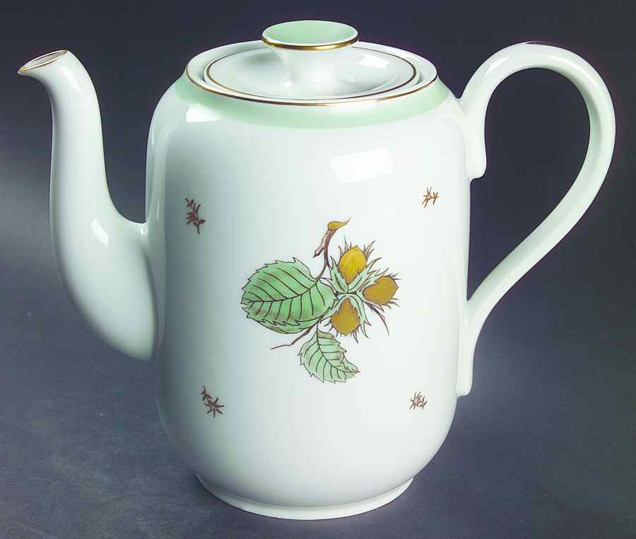 Hazelnut Coffee Pot & Lid by Bing & Grondahl-1