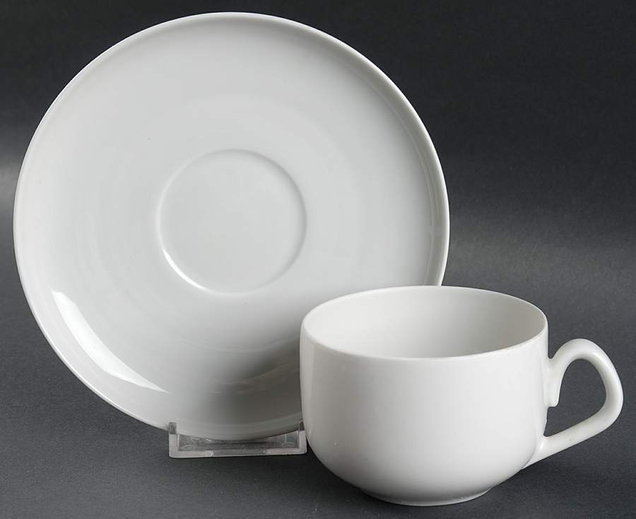 Koppel Flat Cup & Saucer Set by Bing & Grondahl-1