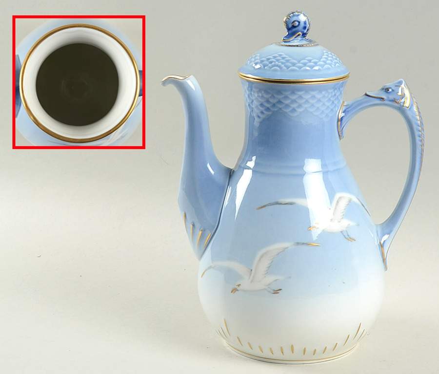 Seagull Coffee Pot & Lid by Bing & Grondahl-1