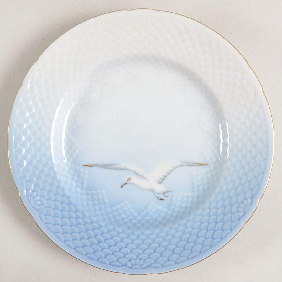Seagull Bread & Butter Plate by Bing & Grondahl-1