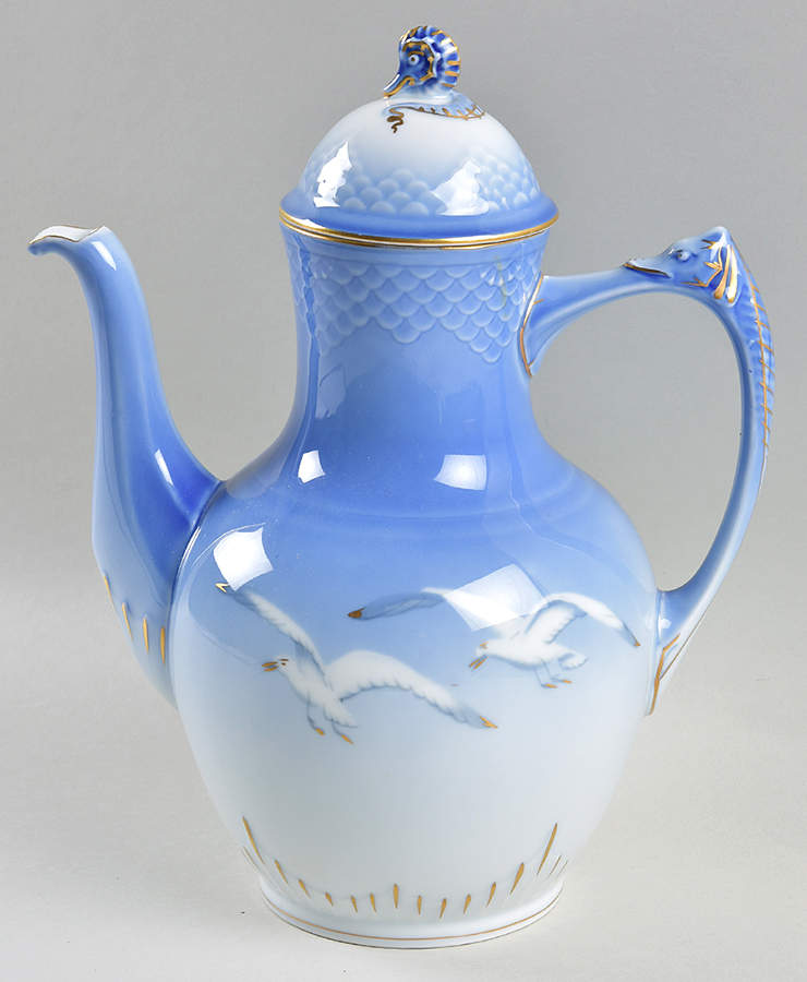 Seagull Coffee Pot & Lid by Bing & Grondahl-1