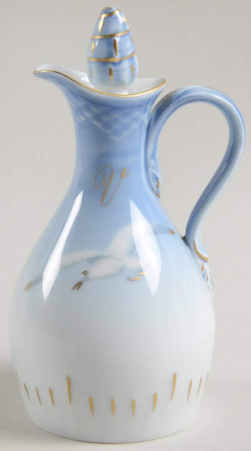 Seagull Vinegar Cruet with Stopper by Bing & Grondahl-1