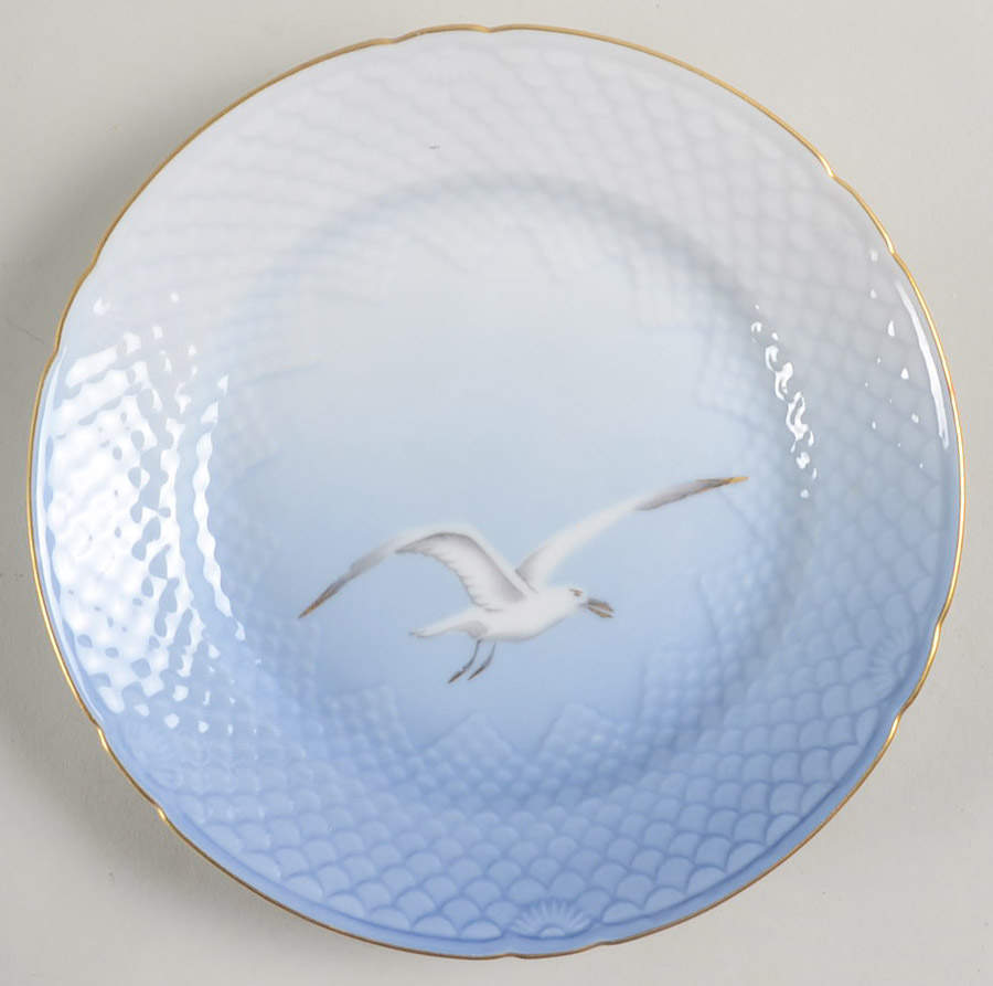 Seagull Salad Plate by Bing & Grondahl-1