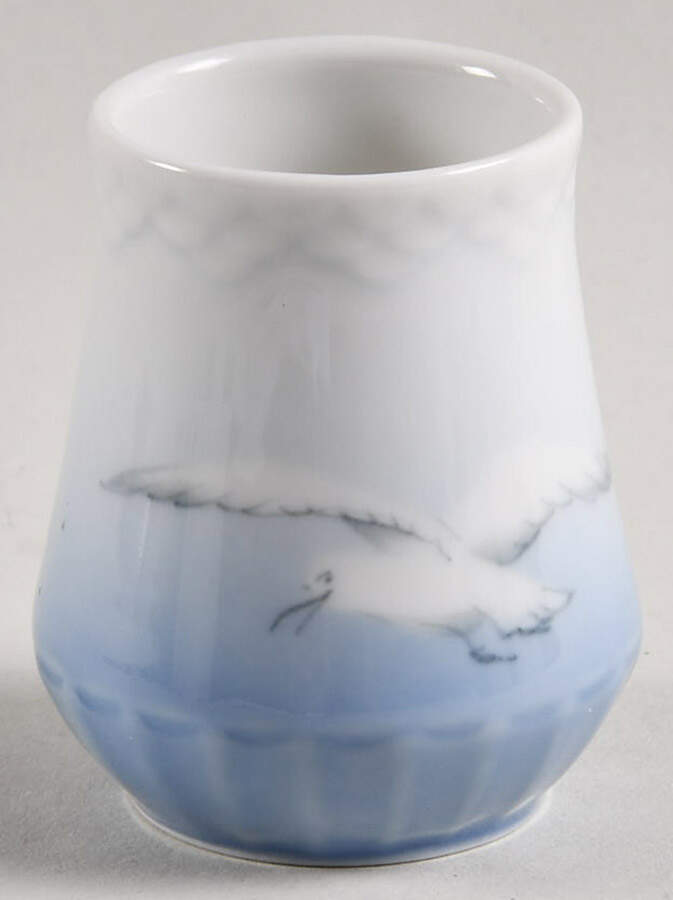 Seagull Mustard Jar No Lid W/No Gold Trim by Bing & Grondahl-1