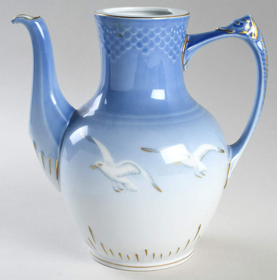 Seagull Coffee Pot No Lid by Bing & Grondahl-1