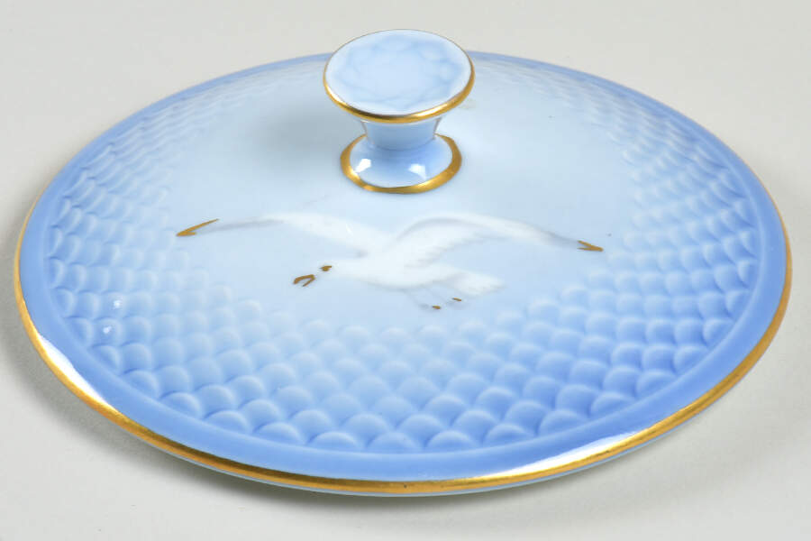 Seagull Lid for Cream Soup Bowl by Bing & Grondahl-1