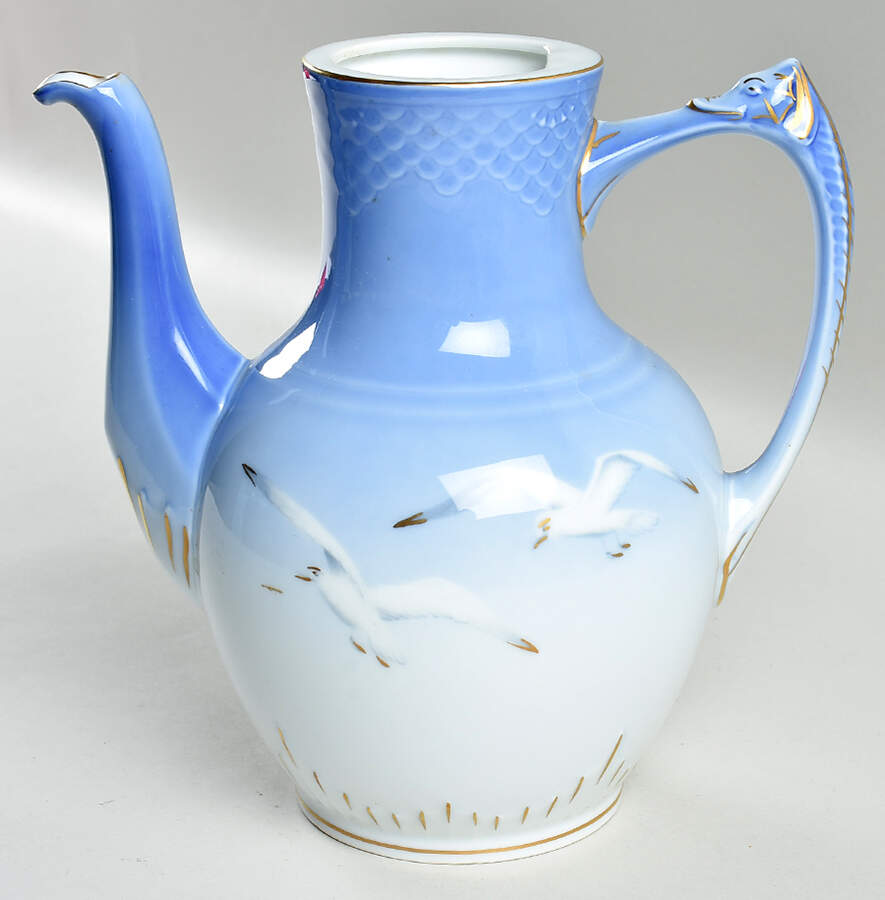 Seagull Coffee Pot No Lid by Bing & Grondahl-1