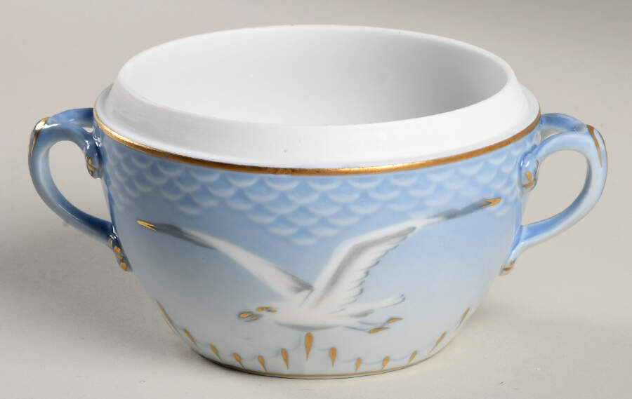 Seagull Sugar Bowl No Lid by Bing & Grondahl-1