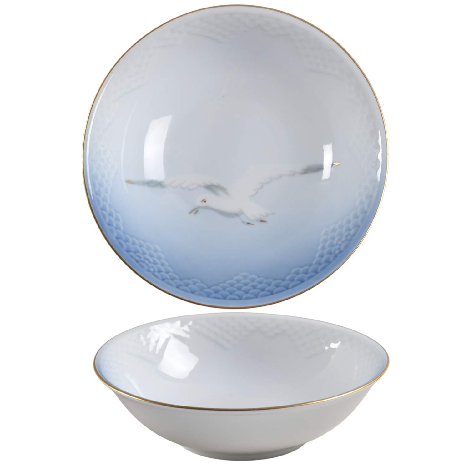 Seagull Coupe Cereal Bowl by Bing & Grondahl-1